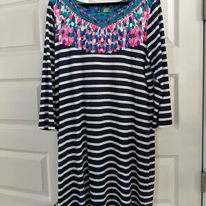 Lilly Pulitzer 100% Pima cotton jersey t-shirt dress